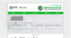 Desktop Screenshot of mdmerchantclub.com